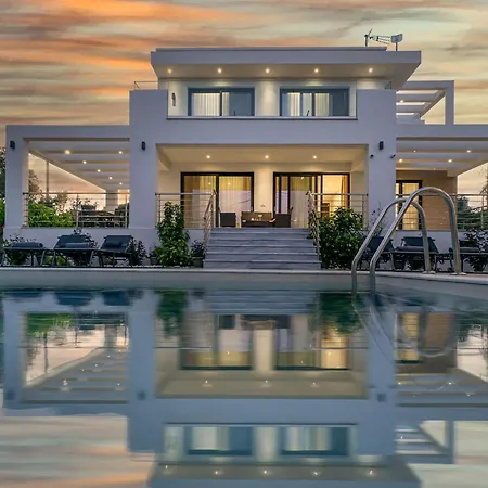 Johnny'S White Luxury Villa Tsilivi  Exterior photo